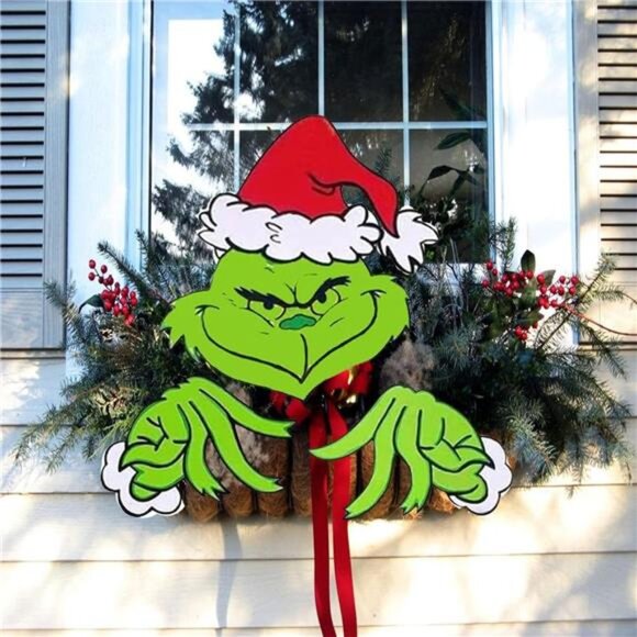 Funny Christmas Tree Topper with Head, Arms & Legs - Quirky DIY Tree Decorations - Picture 5 of 7